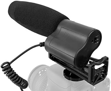 Високо-чувствителен микрофон (стерео /Пушка) с Предното стъкло и ръчен за защита от вятър Dead Cat за Panasonic