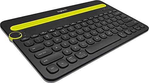 Многофункционална клавиатура Logitech Bluetooth K480 за компютри. Таблети и смартфони. Черна, Компактен, с циферблат