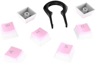 HyperX Pudding Keycaps - Набор от клавиатури кепета Double Shot от ПБТ с Прозрачна слой, за механични клавиатури,