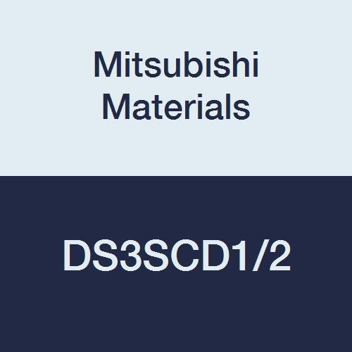 Торцевая перките на Mitsubishi Materials серия DS3SCD1/2 DS2SS с твердосплавной от диамантената звезда с Квадратна чучур, 3 Къси Канали, Централен рязане, рязане диаметър 0,5