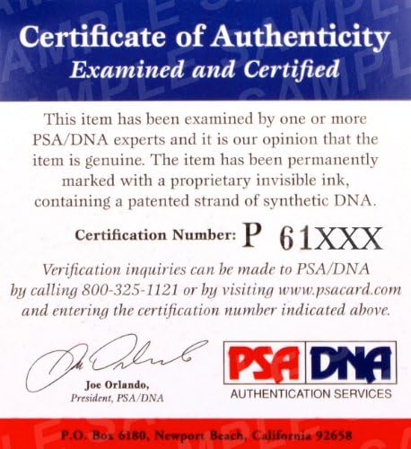 1998 Леонард Джъстин подписа договор с Специалности Golf Magazine PSA / DNA - Списания по голф с автограф