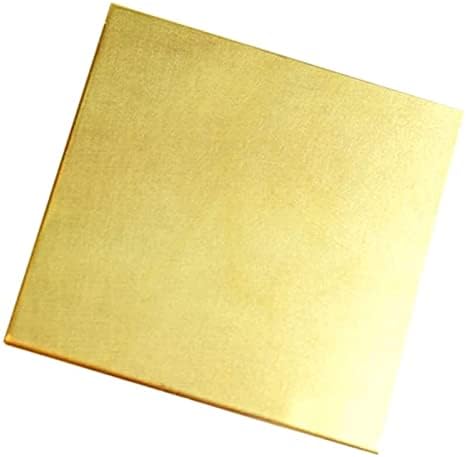 Латунная Плоча Меден лист фолио от Латунного Ламарина Отрязва Месинг лист с високо качество, 1 мм x 200 мм,