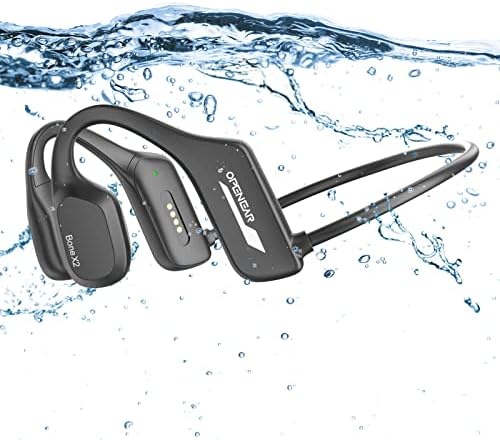 Слушалки за плуване JekaDabe, Слушалки с костна проводимост Bluetooth 5.3, Безжични Слушалки с отворени уши,
