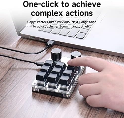 Безжична Программирующая Макроклавиатура, 9-ключ клавиатура Мини-Ръчна Детска клавиатура, Потребителска клавиатура