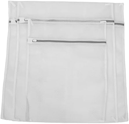 SOLUSTRE Органайзер за дрехи Чанти За съхранение на Дрехи 3 бр. Пакет Чанти за Съхранение на Дрехи Машина Мрежа
