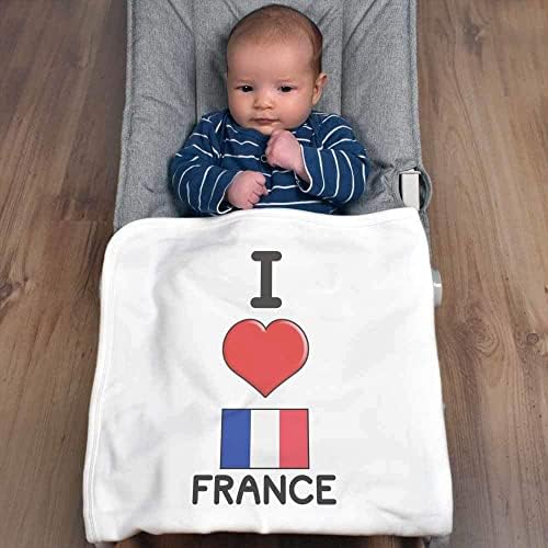 Детско Памучно одеало /Шал Azeeda I Love France (BY00025286)