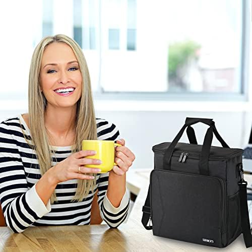 Пътна чанта за носене на кафе, Съвместима с Преносима чанта за съхранение на еднократна употреба кафемашини