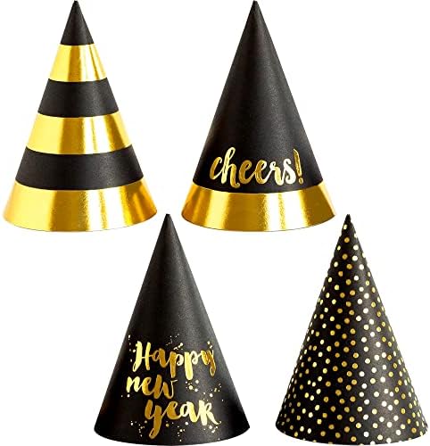 XtraLarge Банер честита Нова година - 72x44 инча | Коледни шапки, за партита | Коледна рамка за фотобудки 2023