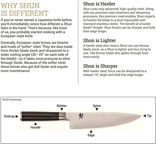13-Слотный Бамбук Ножевой блок Шун Cutlery, Изработени от устойчив, екологично чист бамбук, Автентичен Японски