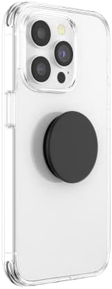 PopSockets: писалка за мобилен телефон с разширяване на стойка, выдвижное гнездо за телефон - черен