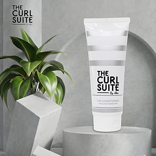 Климатик Curl Suite за къдрава коса с екстракти от плодове Goji и Червено вино | Безсульфатный климатик - Овлажнява