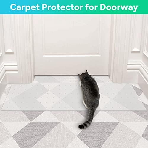 8. Протектор килим за котки с размери 2 метра на 12,2 инча, Здрав пластмасов накрайник за домашни любимци от