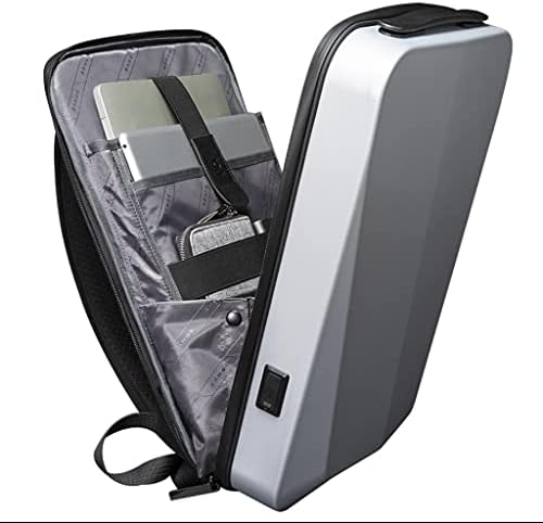 Раница за лаптоп Унисекс За Носене EVA анти-кражба USB Водоустойчива Чанта За лаптоп - Сребърен