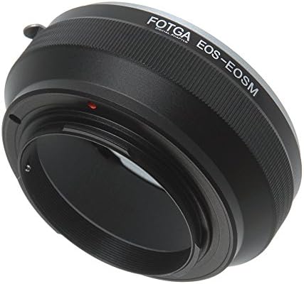 Адаптер за закрепване на обектива Fotga за Canon EOS EF EF-S Mount Lens до беззеркальной фотоапарат EOS EF-M