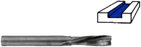 Ножове Whiteside RD2076A с О-образен канавкой със спираловиден резрез с Диаметър 1/4 инча и дължина на рязане