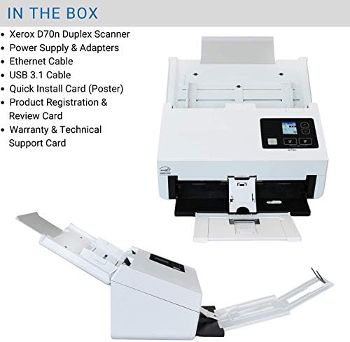 Двухшпиндельный производство на скенер Xerox D70n с устройство за подаване на документи