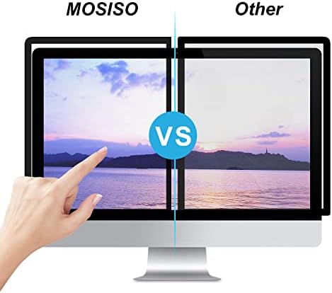 Защитно фолио за екрана на компютъра MOSISO, принудителна синя светлина, и подложка за мишка Peony, Поставка