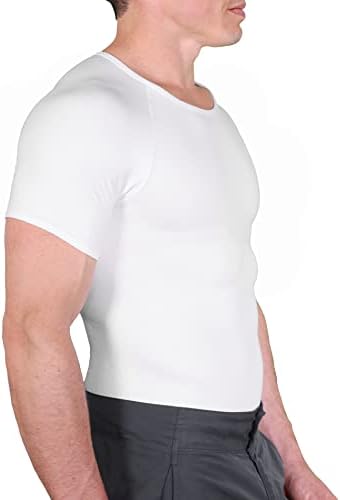Уважаеми Мъжките Дрехи За Отслабване Компресиране Риза За Гърдите Body Shaper Abs Майк Жилетка