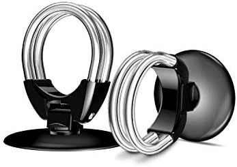 Tvoip 2 бр. Държач за пръстени за мобилен телефон, Универсален Кола пръстени за номер 3 в 1, държач за мобилен