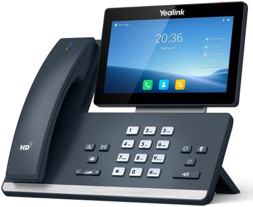 Интелигентен Бизнес-телефон Yealink T58W Pro Android 9 с безжична телефонна шнорхел Bluetooth В Комплекта не