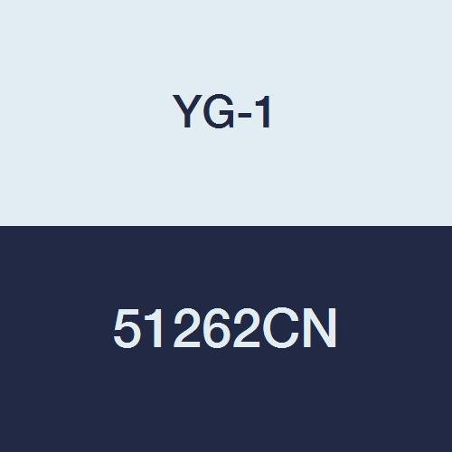 Бележка fresa YG-1 51262CN HSSCo8, 2 Канала, Дребничка, с цилиндрична форма, Двойна, Оловен, с Дължина 2-5/8,