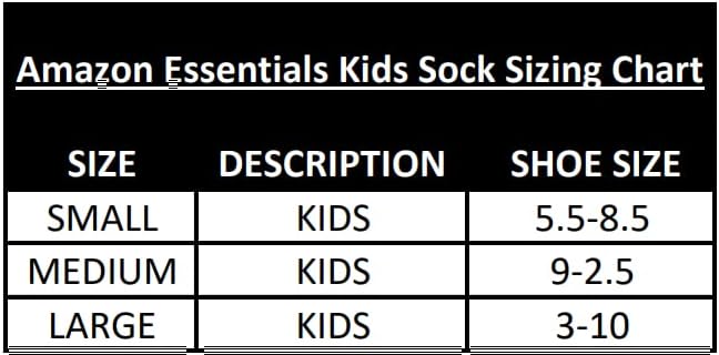 Детски спортни чорапи Essentials Унисекс с подложки, 6 двойки
