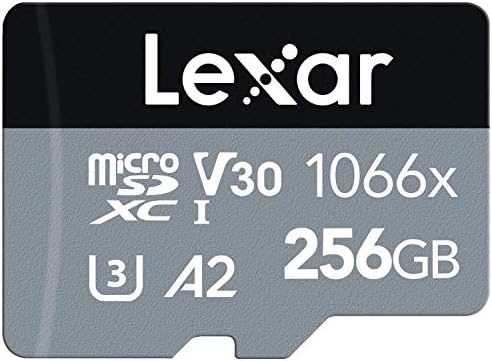 Lexar Professional 1066x 256 GB Карта microSDXC UHS-I и батерия GoPro Ендуро - Официален Аксесоар GoPro
