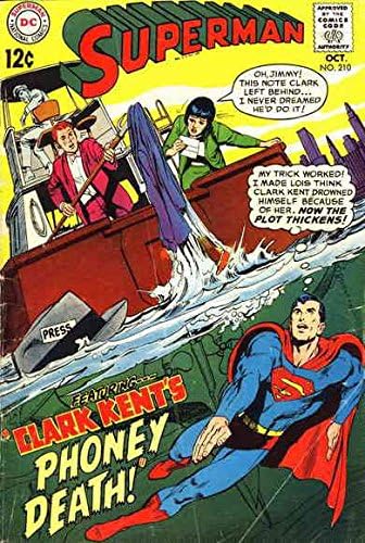 Супермен (1-ва серия) 210 VG; Комиксите DC