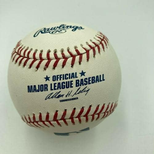 Мигел Сано Подписа Автограф Официален Представител на Мейджър лийг Бейзбол - Бейзболни топки с Автографи