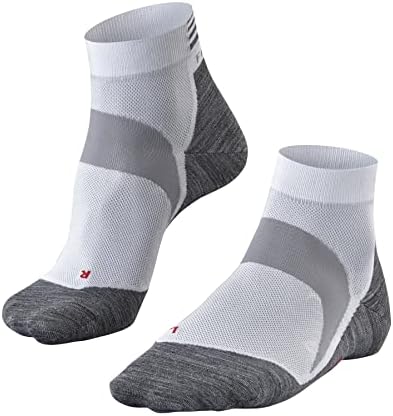 Кратко колоездене Чорапи FALKE Унисекс BC6 Pro, Дължина до четвърти инча, Ультратонкая възглавница, Дишаща,
