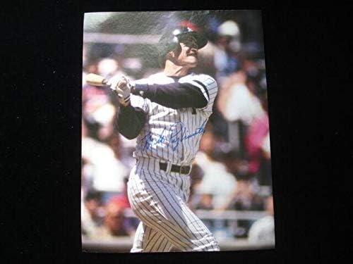Майк Пальяруло, Ню Йорк Янкис, С Автограф 8x11 На страницата на списание B & E Holo - Списания MLB с Автограф