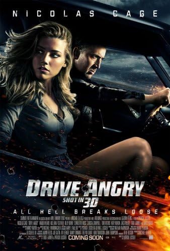 СЪРДИТ DRIVE - Оригинален Промо-Постер на филма 11X17 от Николаса 2011 кейдж.