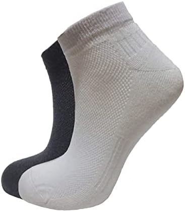 Бамбукови чорапи, дамски чорапи на щиколотке и меки чорапи Антибактериални, абсорбиращи влагата чорапи за джогинг,