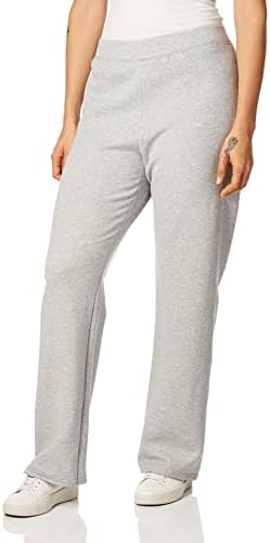 Дамски спортни панталони Hanes EcoSmart от руното Petite, Спортни Панталони с отворен Дъното, Миниатюрни, 28,5