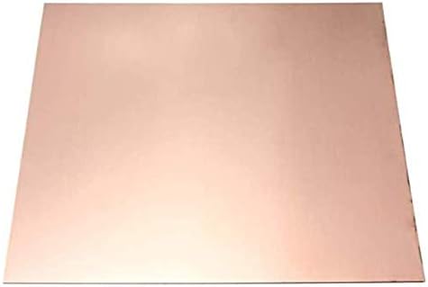 Месинг лист HUILUN Меден лист, 1, 2 мм, 200 мм x 200 мм От метал, високо качество, месингови плочи 1,2 мм *