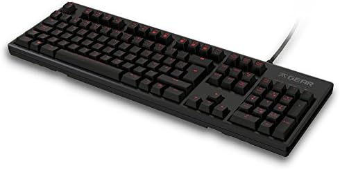 Ръчна Детска клавиатура Fnatic Gear Rush led Pro Gaming Keyboard с ключове Red Cherry MX, американска Подредба
