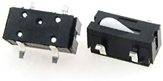 X-DREE 10 БР 4-контактни миниатюрни микропереключатели с мигновен контакт (Microinterruttori miniaturizzati