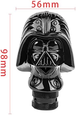 Дръжка на скоростния D1 Darth Vader Head Stick Автомобилни Аксесоари, Дръжка на скоростния (черен)