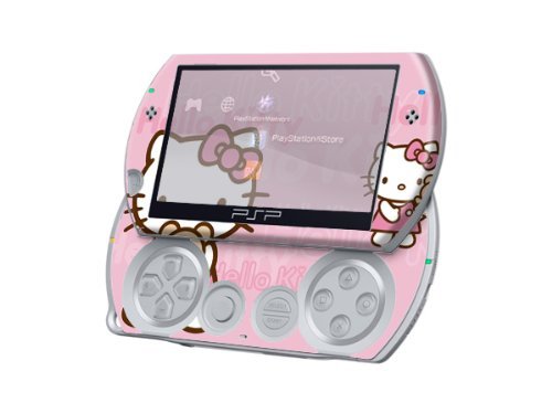 Стикер HELLO KITTY Design Decal Skin за Sony PSP Go