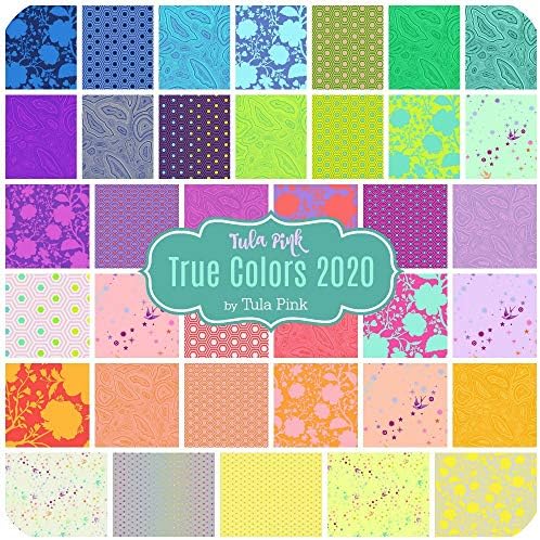 Чанта за скрапа True Colors 2020 г. (около 2 ярда) от Tula Pink за свободна юрган Направи си сам