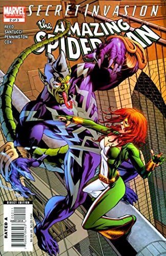 Тайно нашествие: Невероятен Човек-паяк #2 VF / NM ; Комиксите на Marvel