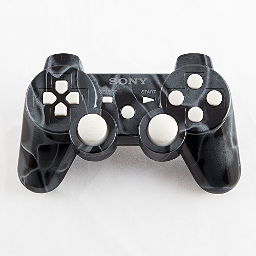 Черно-Бели Комплект от Детайли Завъртете контролера на PS3