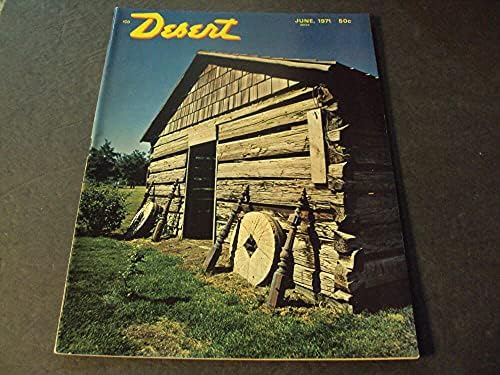 Списание Desert Юни 1971 скалните рисунки, Икони и снимки