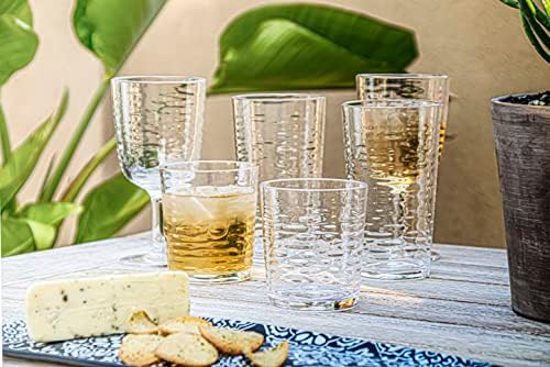 TarHong Foundry Висококачествена пластмасова посуда за напитки /вино, бистра
