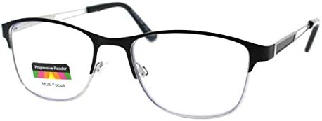 Многофокусные Прогресивни Очила за четене 3 Мощност от 1 Считывателе с Пружинным панти От Метал