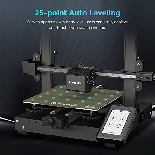 3D принтер Voxelab Aquila D1, Автоматичен Выравнивающий 3D-принтер с 25 Точки Точна нивелиране, Линейна екскурзовод