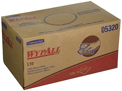 Универсални чистачки Kimberly Clark Safety 5320 Wypall L10, размер 9 x 10,5 (в опаковка 125 броя)