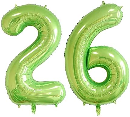 ESHILP 40-Инчов Балон с номер от Фолио, Балон с номер 26, Гигантски Въздушен Балон с номер 26, Балон за Украса