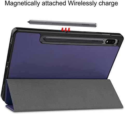 Калъф за таблет съвместима с Samsung Galaxy Tab S8/S7, калъф за таблет 11 инча (SM-X700/X706/T870/T875), задната
