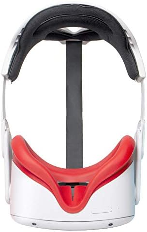 Силиконовата възглавница-маска NIUVR за лице, Съвместима със Слушалки Quest 2 VR, Герметизирующая Уплътнение